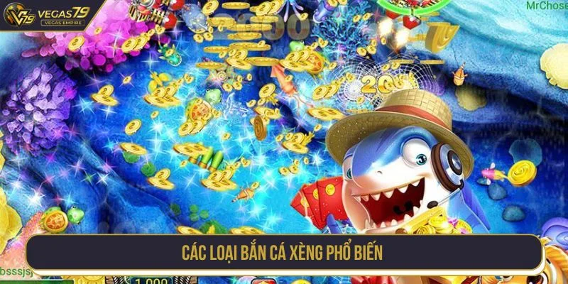 Các loại bắn cá xèng phổ biến