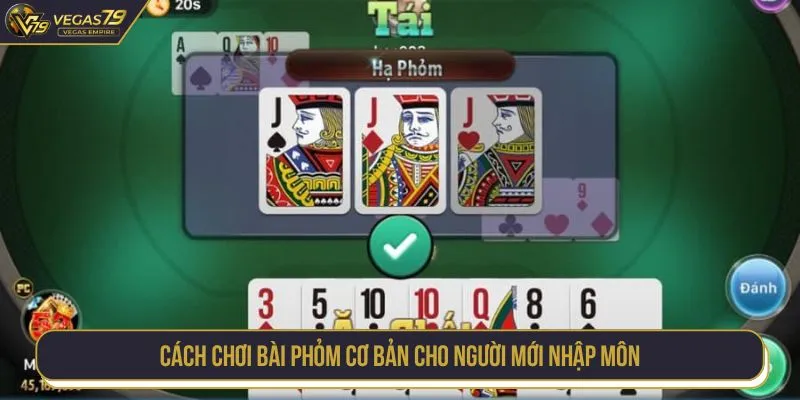 Cách chơi bài phỏm cơ bản cho người mới nhập môn