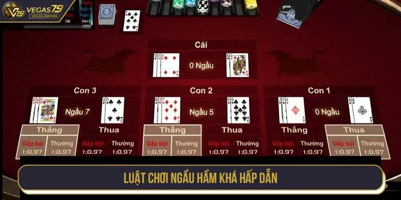 Luật chơi Ngầu Hầm khá hấp dẫn